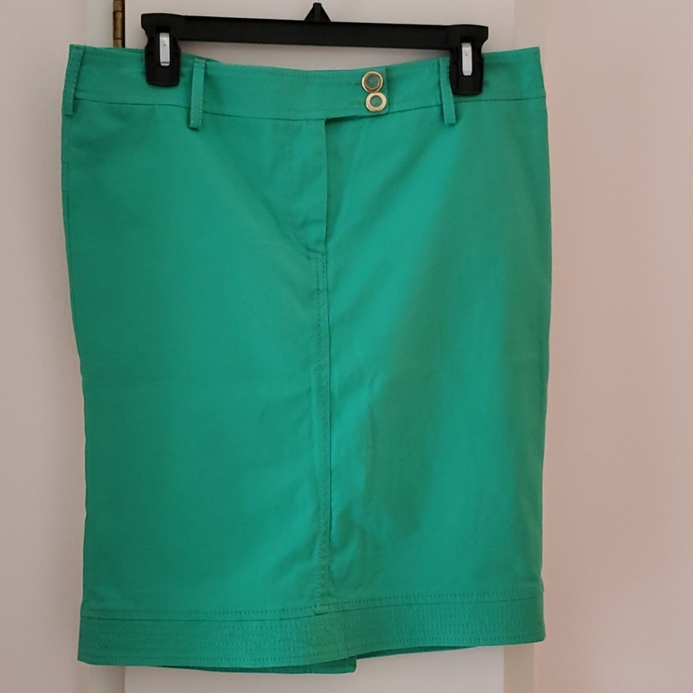 Green Midi Skirt